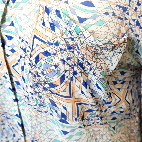 Free People Button Down V-Neck Top - Picture 2 of 6